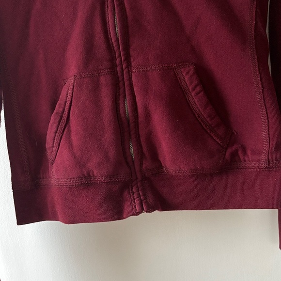 Abercrombie & Fitch Vintage Sherpa Lined Full Zip Hoodie M - Picture 4 of 13